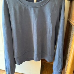 Women's Slate Blue Lululemon sweatshirt size 10